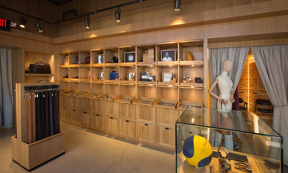 Shinola Ann Arbor - Retail Store Design Troy MI - Interior Space Management